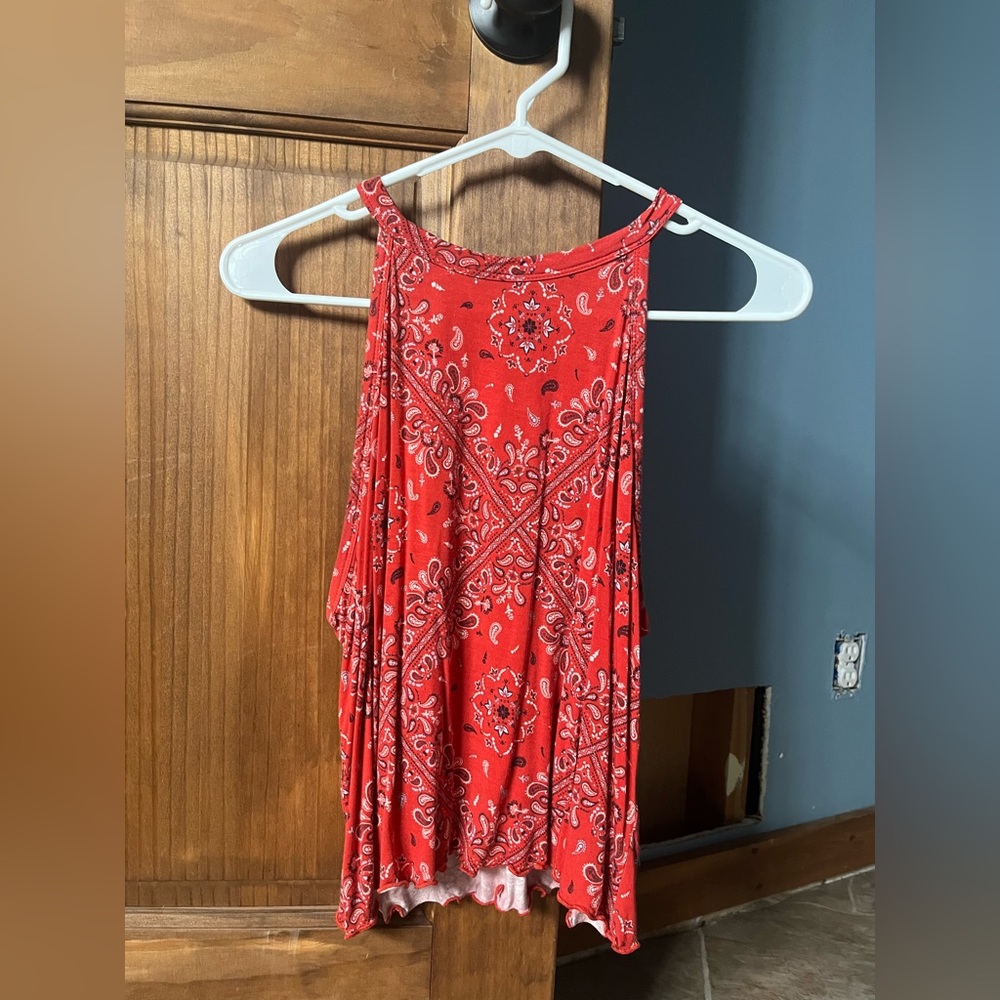 cute bandana look tank top